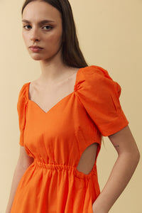 Vestido Artemisa Naranja